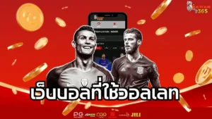 Read more about the article เว็บบอลที่ใช้วอลเลท เว็บบอลวอลเลทราคาดี แทงบอลง่าย จ่ายไว